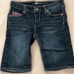 Levi Strauss Girls Jean Shorts